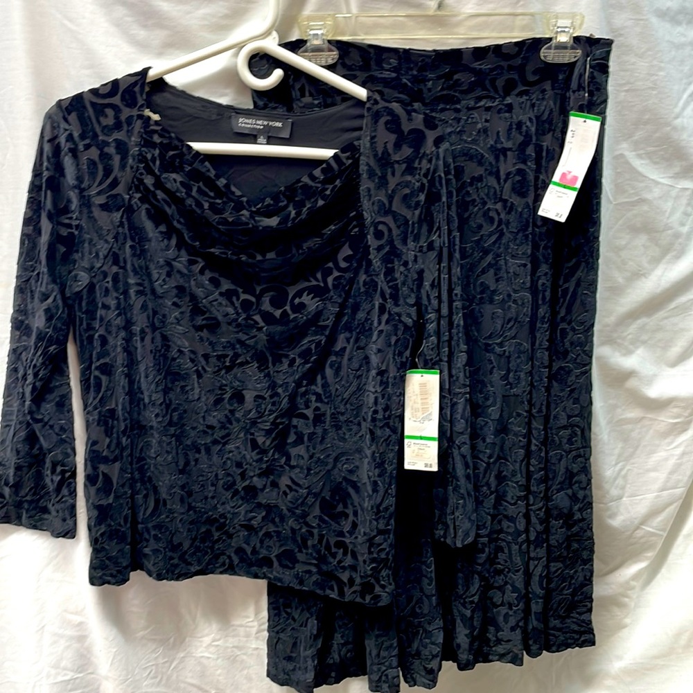 NEW!!! Jones New York collection 2 piece lined skirt suit ladies sz L 2/18/4 - Picture 1 of 9